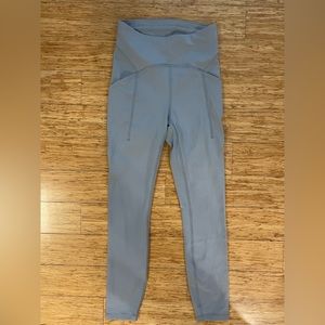 Lululemon Power Thru High Rise Tight 25” in Rhino Grey- Size 4